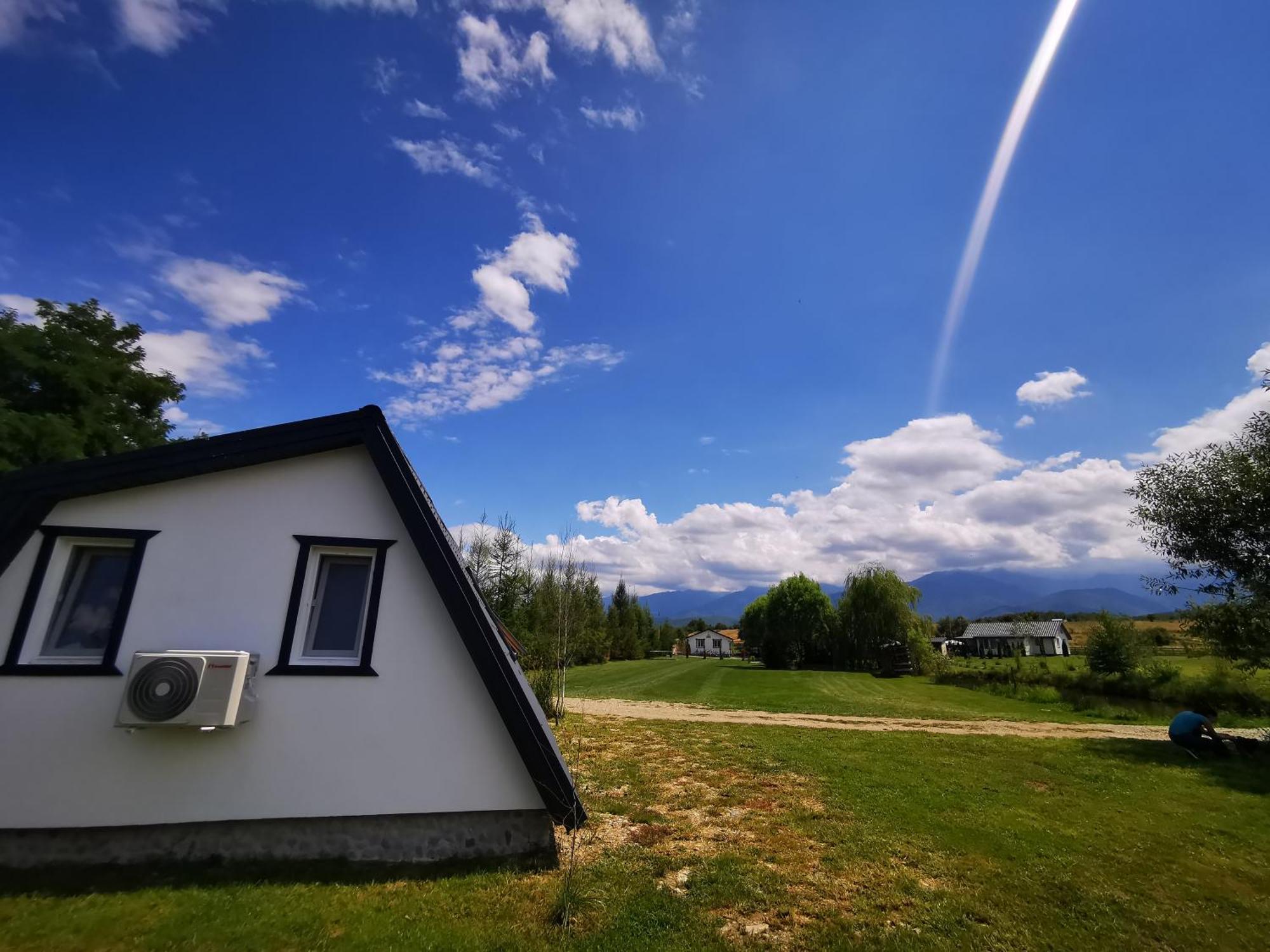 Linistea Muntilor Chalet Porumbacu de Sus Bagian luar foto